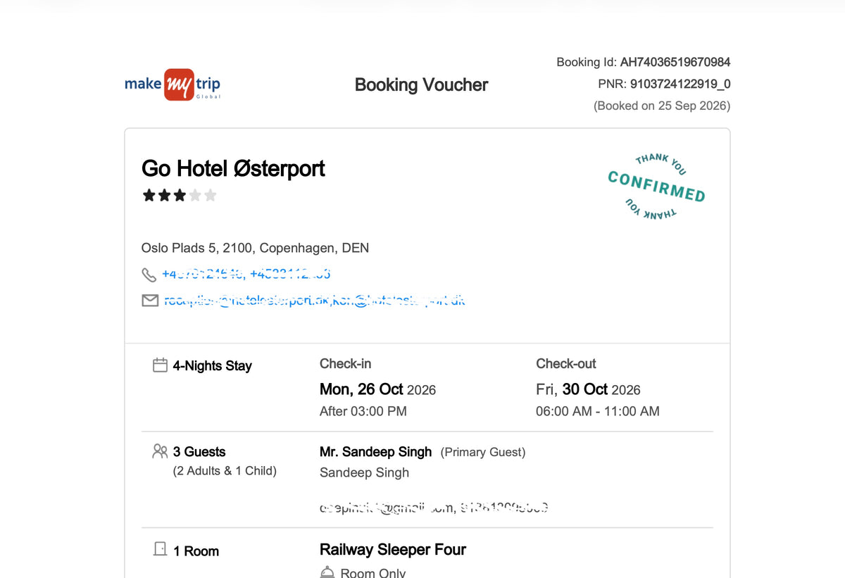 Hotel Booking Assistance